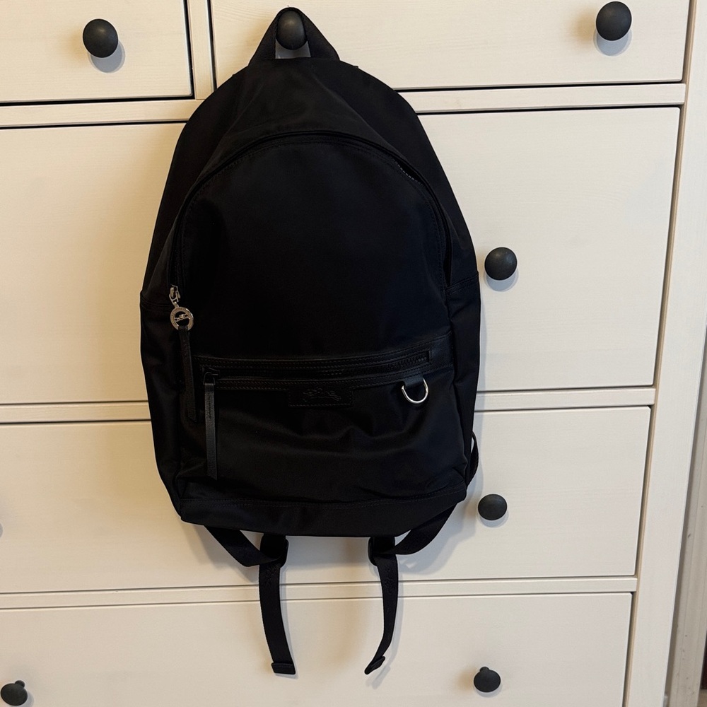 Longchamp Classic Black Backpack